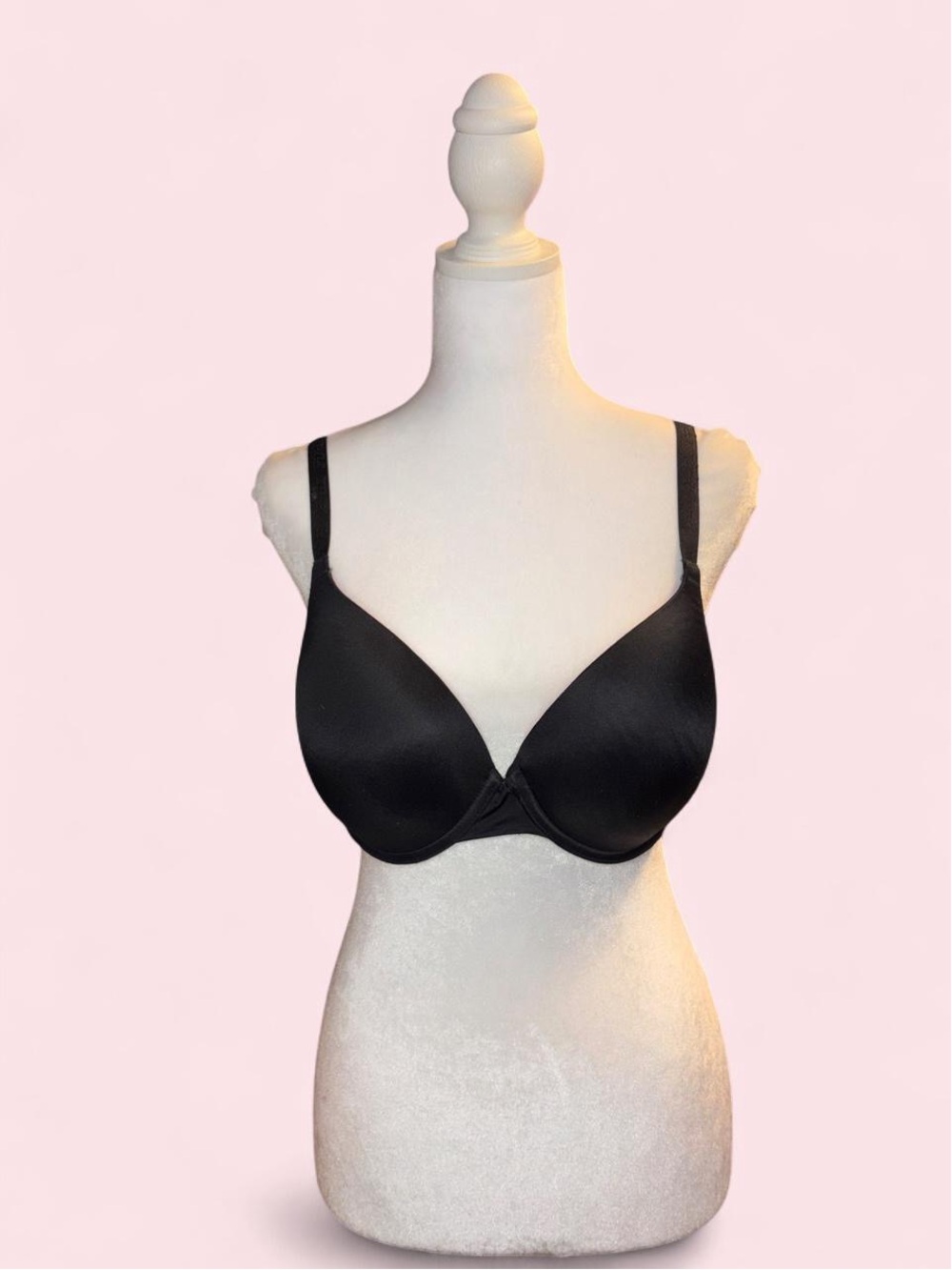 PINK Victoria's Secret Black Smooth T-Shirt Bra